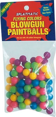 Cover image : PB-100 Splatmatic Blowgun Paintballs 100 pack .40 Caliber