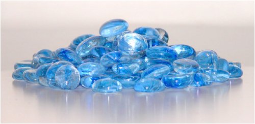 Gem Stones Marbles, Blue & Clear, 100 pieces - Buy Gem Stones Marbles, Blue & Clear, 100 pieces - Purchase Gem Stones Marbles, Blue & Clear, 100 pieces (Penn-Plax, Home & Garden, Categories, Pet Supplies, Fish & Aquatic Pets, Aquarium Accessories, Decor, Marbles)