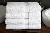 Luxury Hotel / Spa Collection - 4 piece Bath Terry Towel Set - 100% Genuine Turkish Cotton