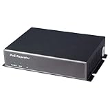 BV-Tech Single Port 100mbps 802.3af 200m Range Poe Network Repeater (Gray)