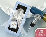 Scallop Shell Bottle Stopper in Personality Box (Set of 4)