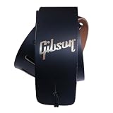 Gibson ギブソン Soft Leather ストラップ ブラック