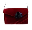 Silk Velvet Evening clutch Bag Free Delivery