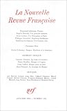La N.R.F., numéro 253, janvier 1974