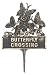 Butterfly Crossing Path Sign