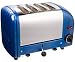 Dualit 4-Slice Toaster, Metallic Blue