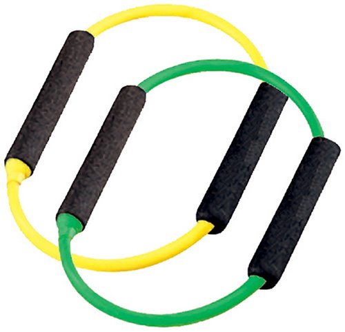 SPRI ES540R Yellow and Green Xerings (Light and Very Light Resistance)
