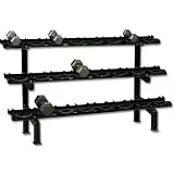 Adj. Dumbbell Racks W/cradles 9 Pair