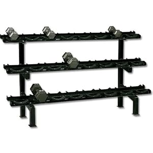 Adjustable Dumbbell Racks 9 pair with cradles