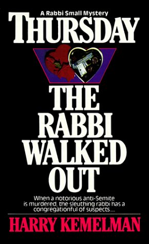 Books: Thursday the Rabbi Walked Out  Rabbi Small Mysteries 
