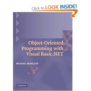 Object-Oriented Programming with Visual Basic.NET