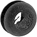 Dantona Industries, Inc. GRM-324, Grommet, Round; 5/16 in.; Rubber; 1/8 in.; 19/32 in.; 3/8 in.; 7/16 in.