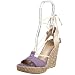 Stuart Weitzman Women's Fez Espadrille,Lillac Nubuck,6 M US