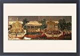 Framed Prints of Mural of the Ramayana on wall of the Royal Palace, Phnom Penh, Cambodia, from Robert Harding
