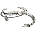 I Will Travel Down the Path of My Dreams Sterling Silver Cuff Bracelet