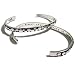 I Will Travel Down the Path of My Dreams Sterling Silver Cuff Bracelet