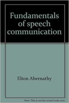 Fundamentals of speech course description image