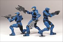 Halo 2009 Heroic Collection Blue Team Set