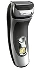 Remington Men’s Rechargeable Cord/Cordless Triple Foil Electric Shaver with Digital LCD Guage F7790XACDN