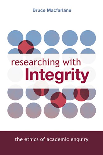 Researching with Integrity: The Ethics of Academic Enquiry