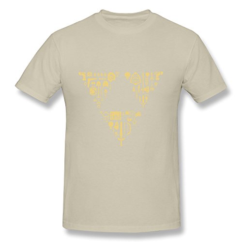 Men's Tee Triforce Size XXL Natural