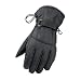 Raider SX3 Black Large Snow Gloves