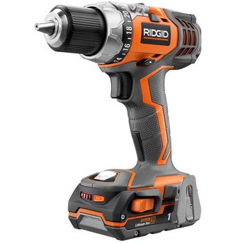 Factory-Reconditioned Ridgid ZRR86008K 18V Cordless Fuego Lithium-Ion Compact Drill Driver