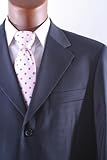 IMAGE OF Men's Single Breasted 3 Button Superior 150s Extra Fine Navy Dress Suit with Vest