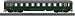 Austrian Federal Army Military Crew Second Class Coach car