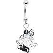 Scared Thanksgiving Turkey Belly Ring