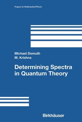 Determining Spectra in Quantum Theory: 44 (Progress in Mathematical Physics)