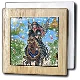 Review 3dRose LLC  / Fairys Magic Oasis - 6 Inch Tile Napkin Holder