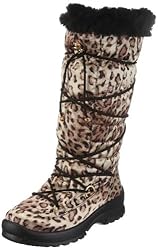 San Bernardo 02-06543-l, Damen Stiefel, Beige (leopard), EU 42