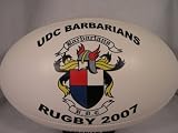 YOUR PHOTO Rugby Ball 9 Size. Great for game balls, gifts, coaches, players, fans, awards, contests, graduations, seniors, leagues, high school, college, varsity, holidays, parents, trophies, clubs. Print pictures, individuals, teams, logos.