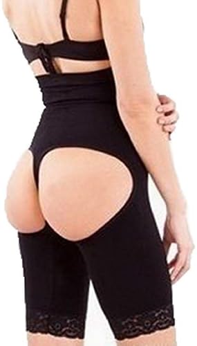 Women Butt Lifter Shaper Bum Lift Pants Buttocks Enhancer Boyshorts Booty Briefs (L/XL(120-169lb), Black)