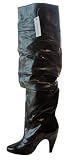 NEW $495 Diesel Fiesta Thigh High Black Boots Womens 7