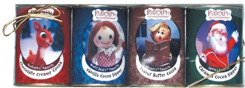 Christmas Rudolph and Friends Hot Chocolate Cocoa Gift Set by Candy Crate