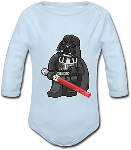 6 Months Infants Star Wars LightBlue Bodysuit