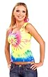 Tye Dye Hippie Costume Tank Top - Adult Std.