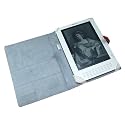 Premium Genuine Red Carrying Protector Leather Case for Amazon Kindle DX 9.7" 9.7-inch Wireless Reading Device