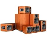 Aperion Intimus 4B-BP Fusion SA - 5.1 Home Theater Speaker System - Medium Cherry