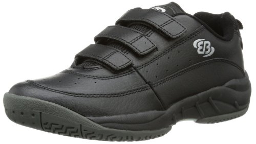Bruetting Racket V, Scarpe sportive indoor unisex adulto, Nero (Schwarz (schwarz)), 38