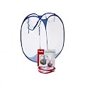 W�schebeh�lter 36x36x58 cm mit Federdraht