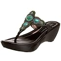 Donald J Pliner Women's Cece O76 Wedge Thong Sandal