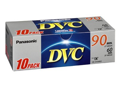 Childrens Toyshop  Electronics : Panasonic DVC Tape 60 minute 10 Pack