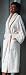 Etoile Fine French Egyptian Cotton Robe in White by Yves Delorme Image
