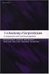 The Anatomy of Corporate Law: A Comparative and Functional Approach