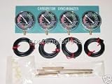 Carburetor Synchronizer carb sync Gauge 4 cylinder bike