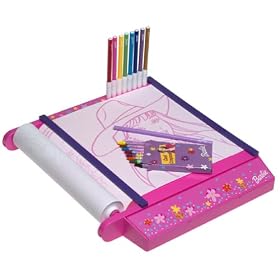Barbie: Rolling Art Desk