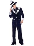 Mens Theatre Costumes Catholic Father Pimp Priest Costume
